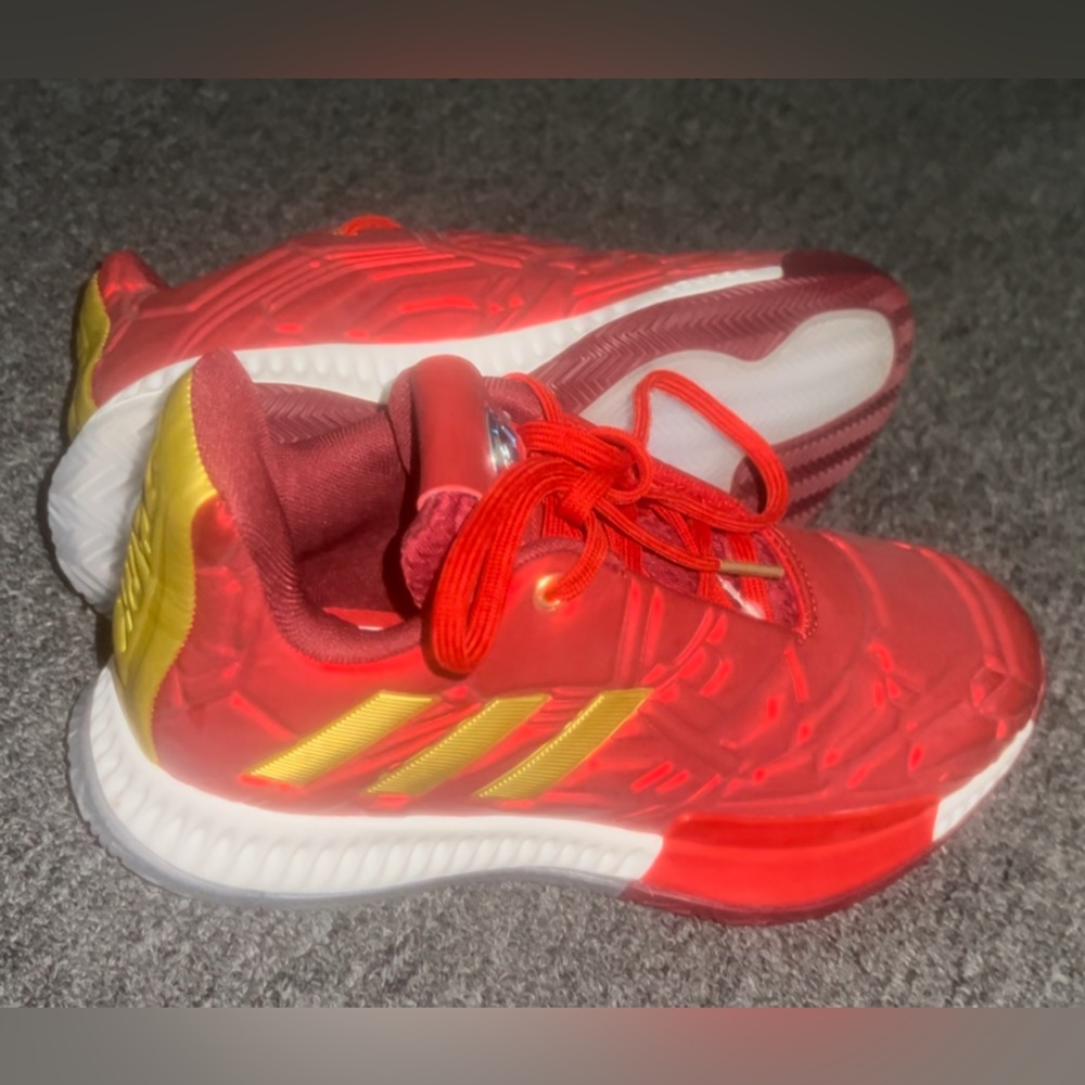 Adidas Harden Vol.3 Marvel Iron Man Youth basketball shoes